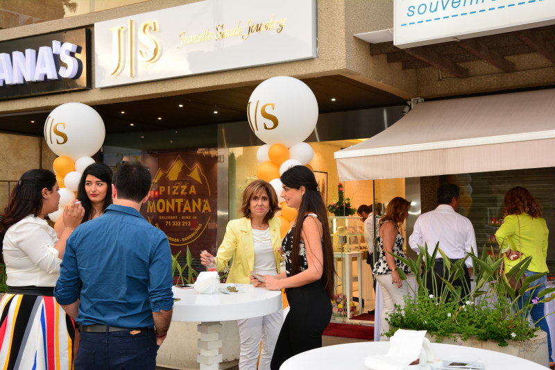 Grand Opening of Jeanette Saade Jewelry Shop